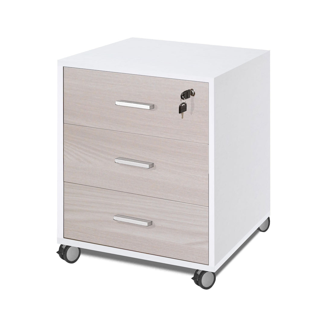 ARMOIRE 3 TIROIRS SUR ROULETTES 733-C