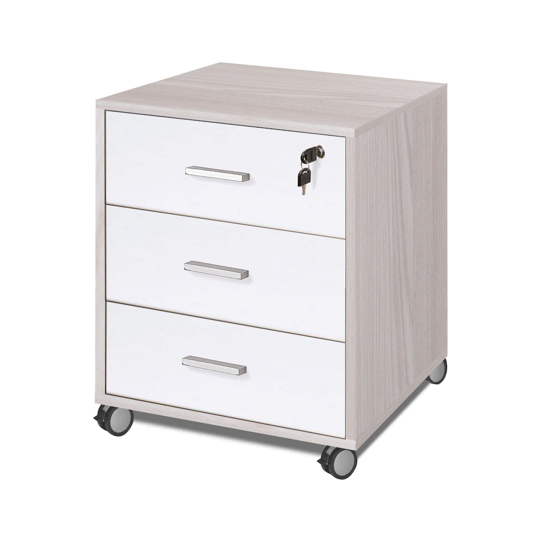 ARMOIRE 3 TIROIRS SUR ROULETTES 733-C