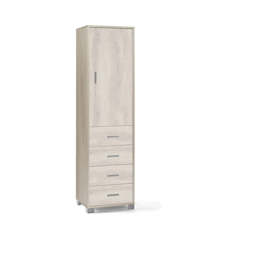 COLUMN 1 DOOR 4 DRAWERS 735-C