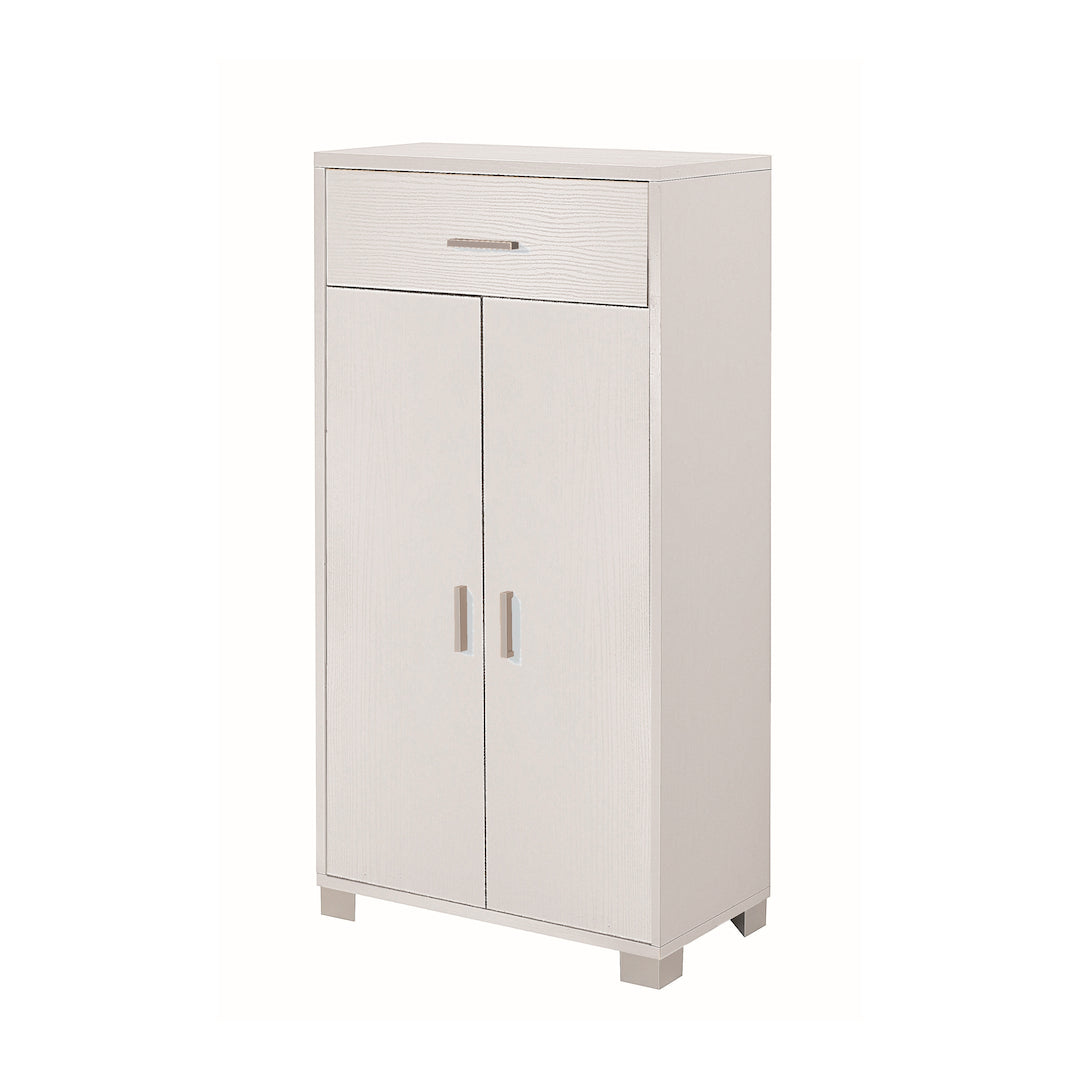 ARMOIRE 2 PORTES 1 TIROIR 741-C