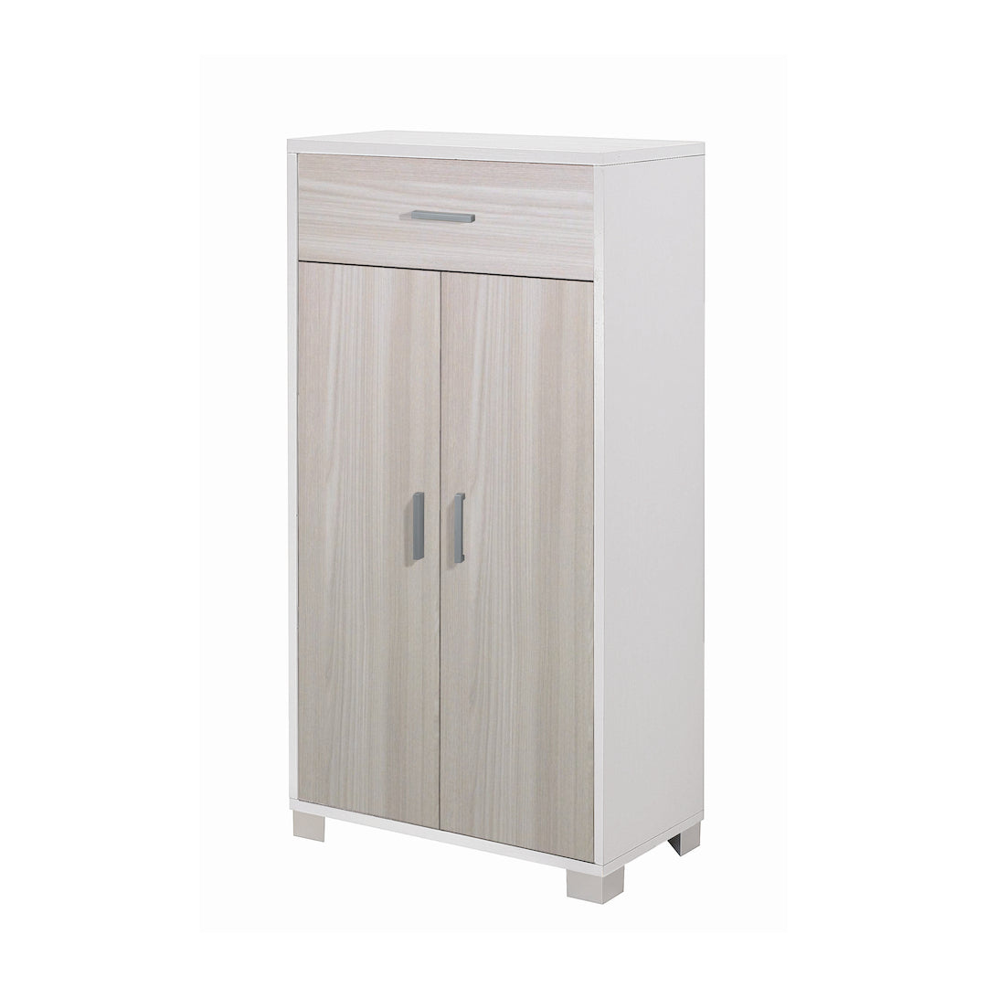 ARMOIRE 2 PORTES 1 TIROIR 741-C