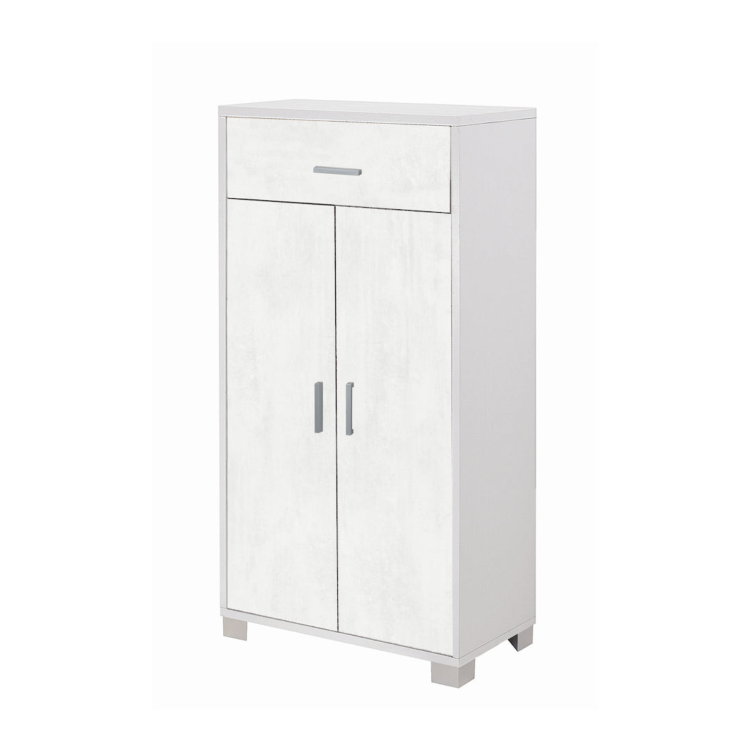 ARMOIRE 2 PORTES 1 TIROIR 741-C