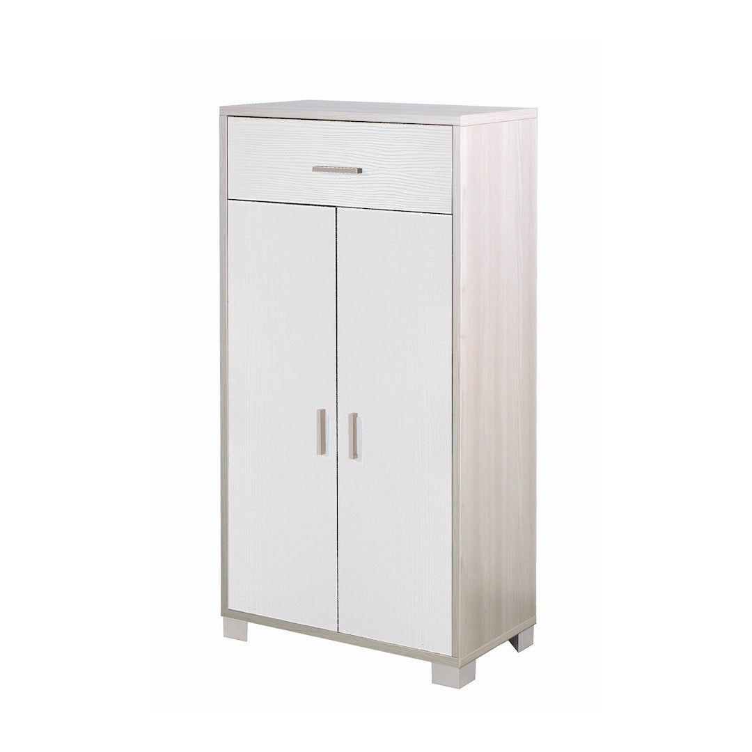 ARMOIRE 2 PORTES 1 TIROIR 741-C