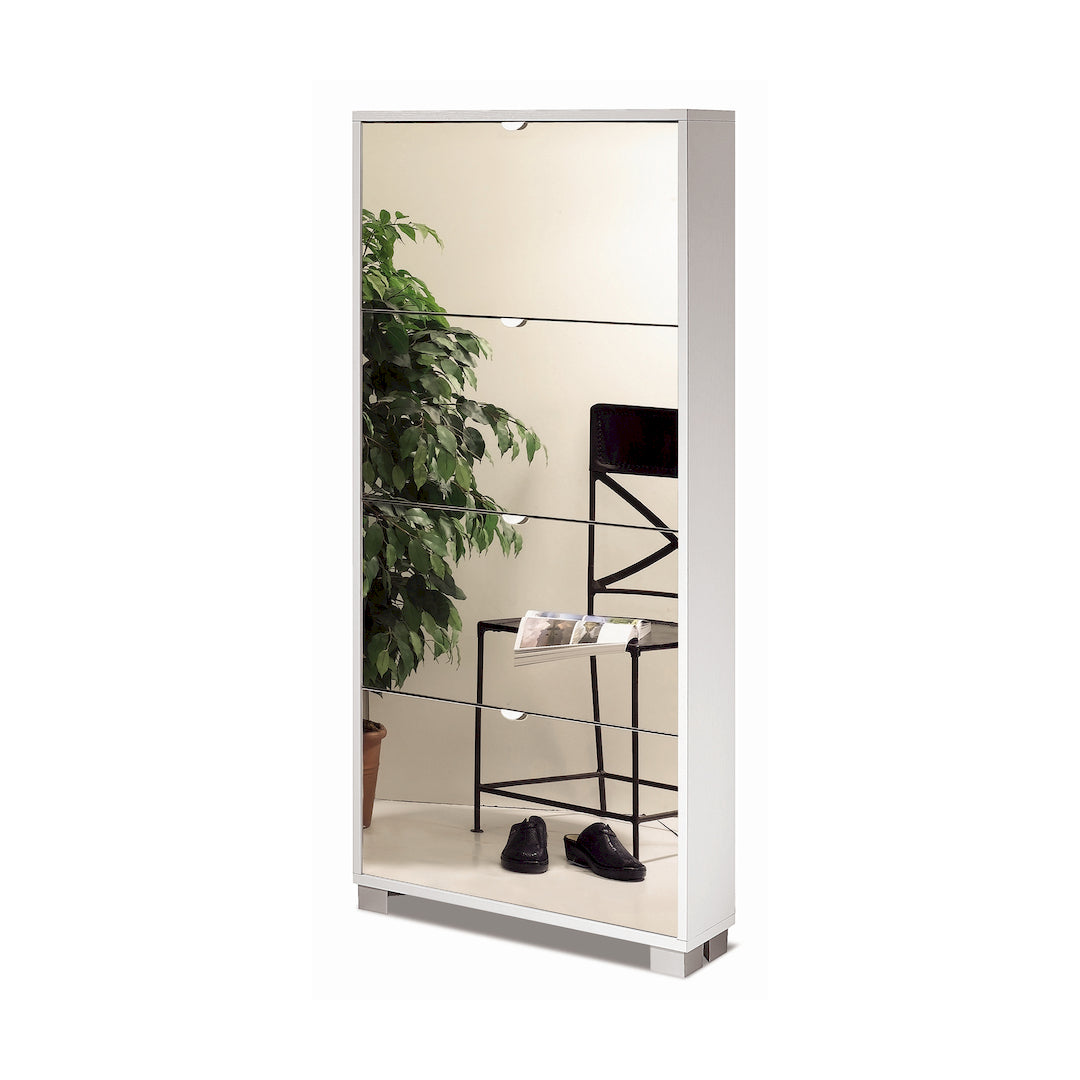 RANGE-CHAUSSURES 4 PORTES MIROIR P.18 754SP-C