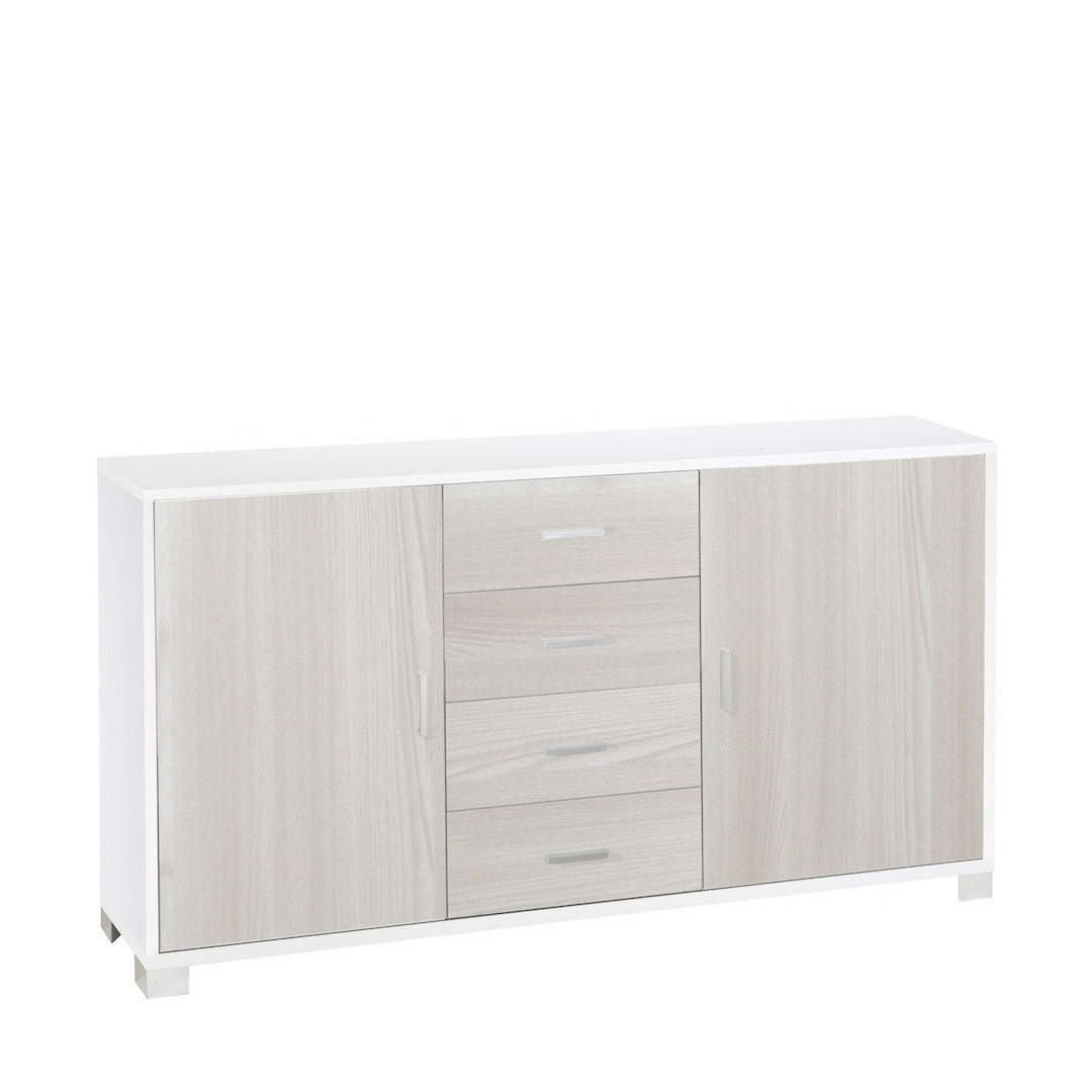 ARMOIRE 2 PORTES 4 TIROIRS 779-C