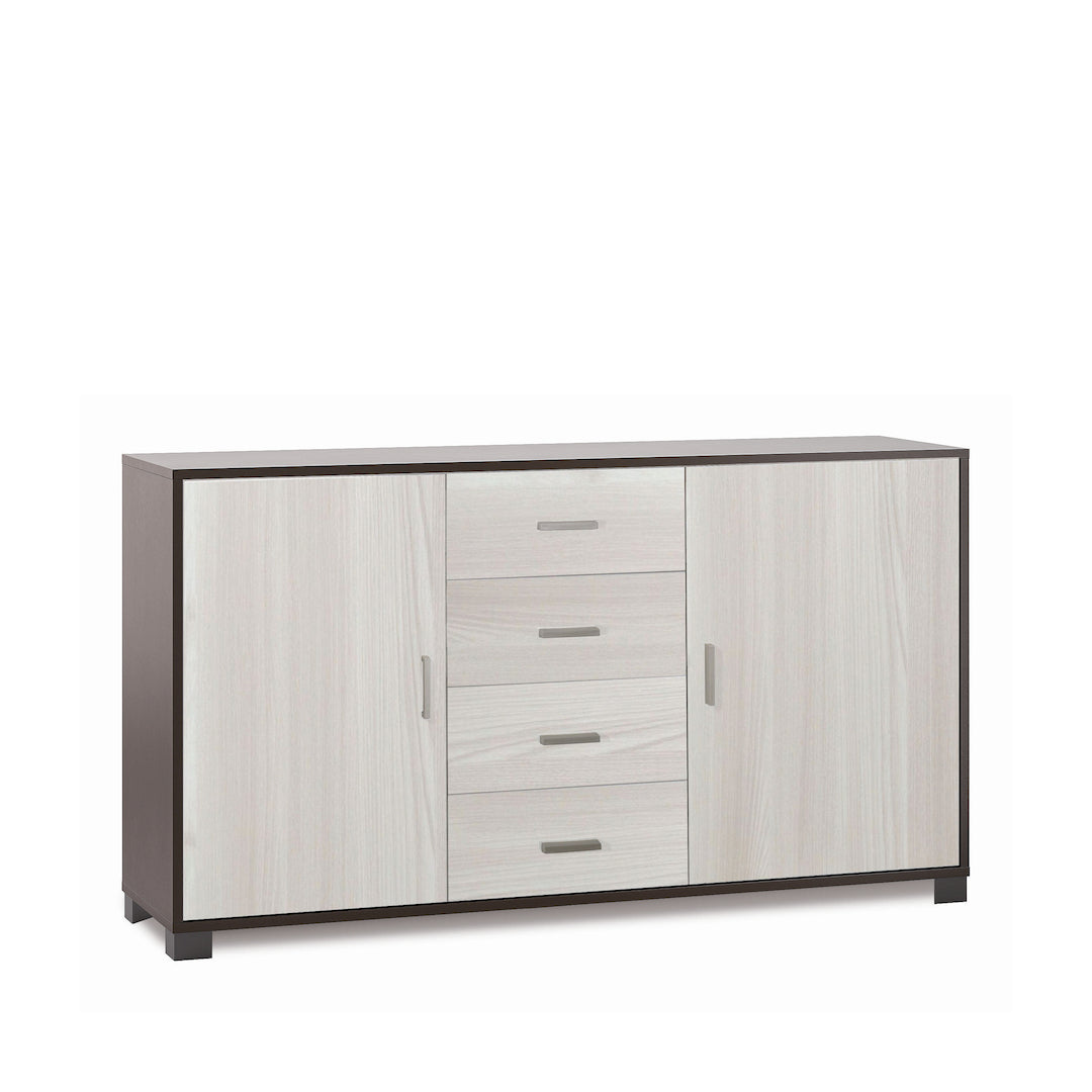 ARMOIRE 2 PORTES 4 TIROIRS 779-C