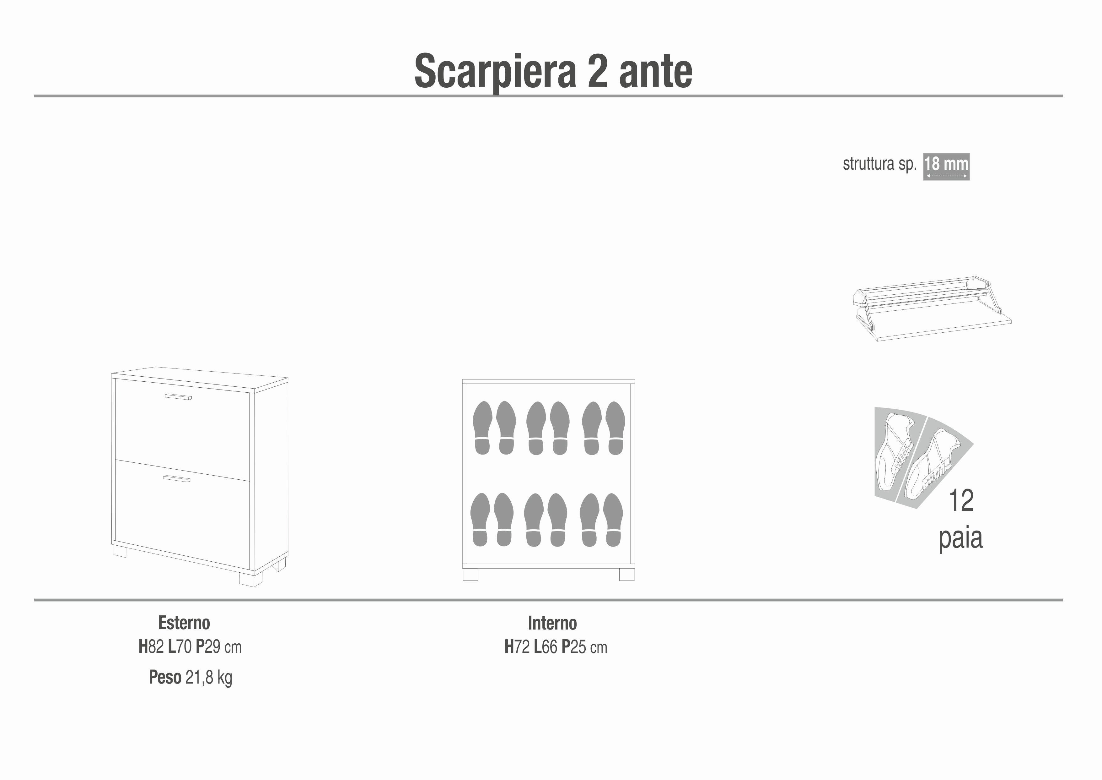 SCARPIERA 2 ANTE P.29 782-C