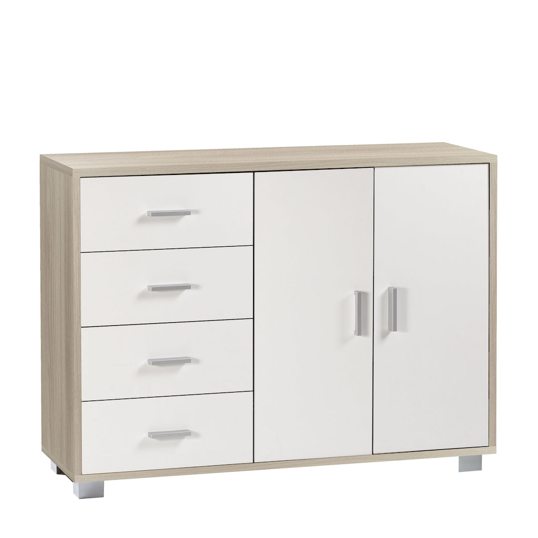 KIT D'ARMOIRE 2 PORTES 4 TIROIRS 799K-C