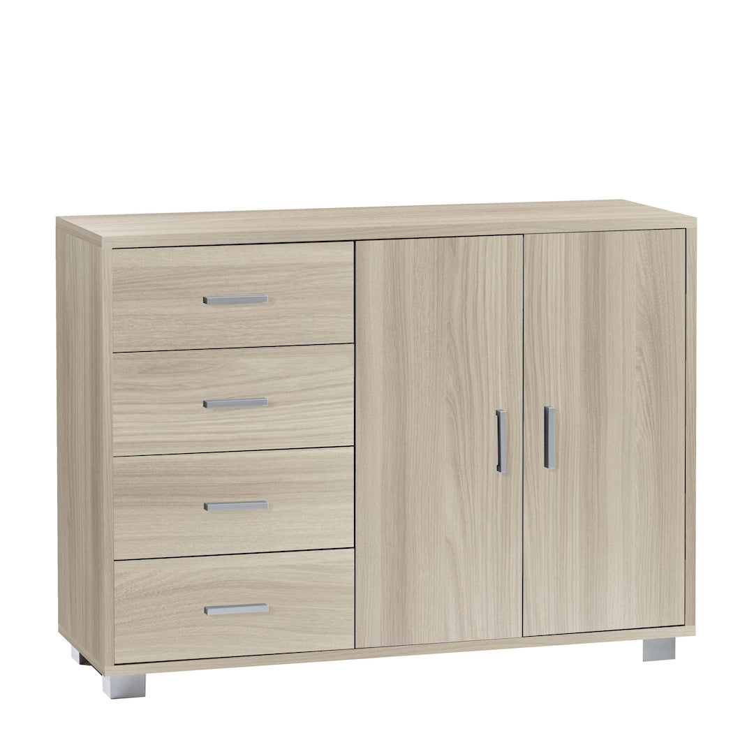 KIT D'ARMOIRE 2 PORTES 4 TIROIRS 799K-C