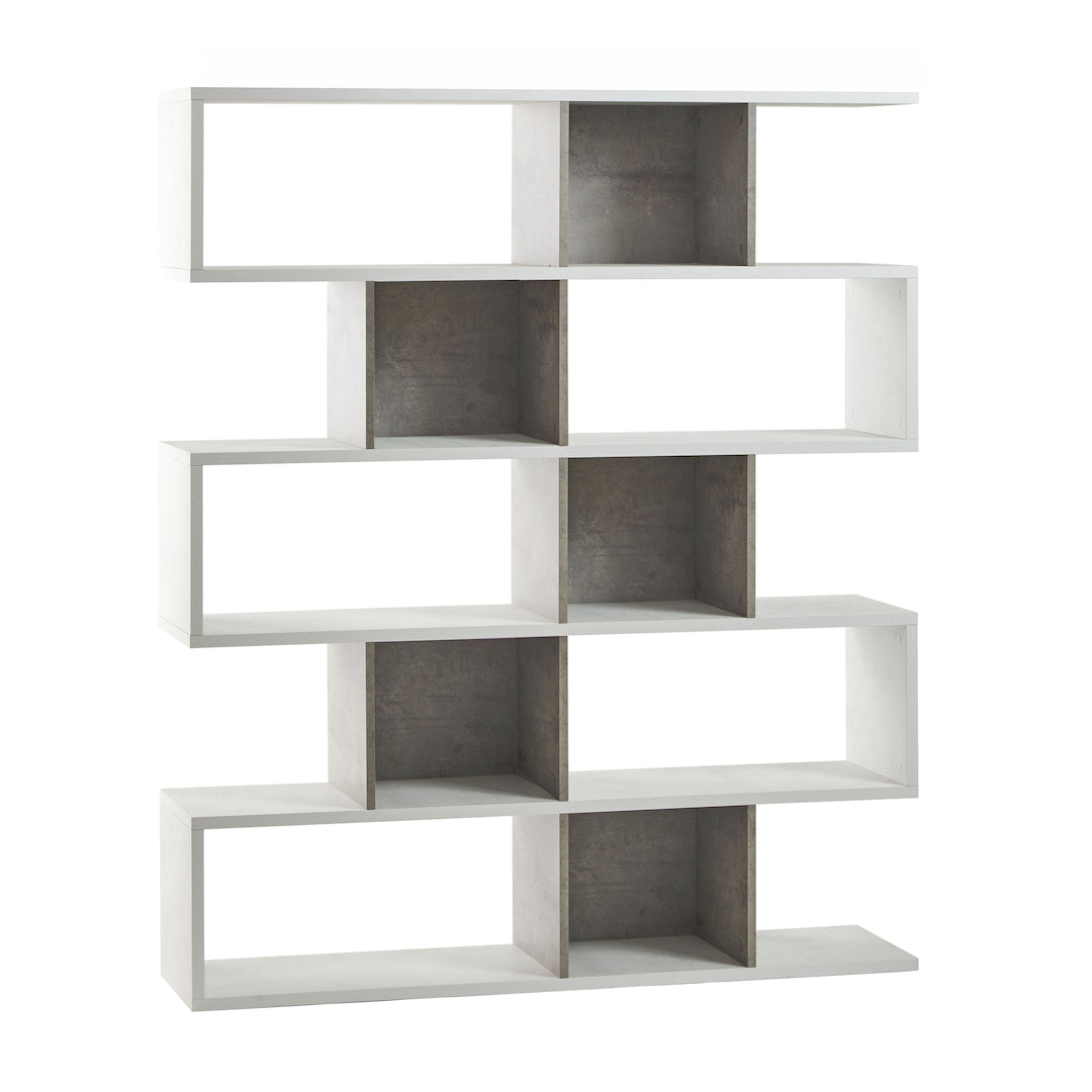 KIT DE SÉPARATION DE BIBLIOTHÈQUE 5 ÉTAGÈRES DB325K-C