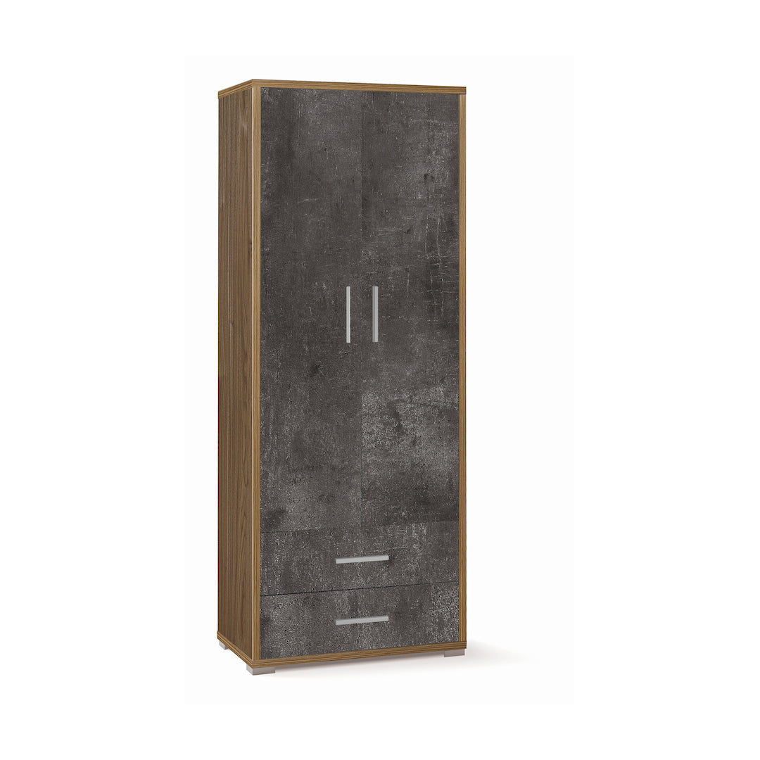 ARMOIRE 2 PORTES 2CAS H182 L71 KIT DB359K-C
