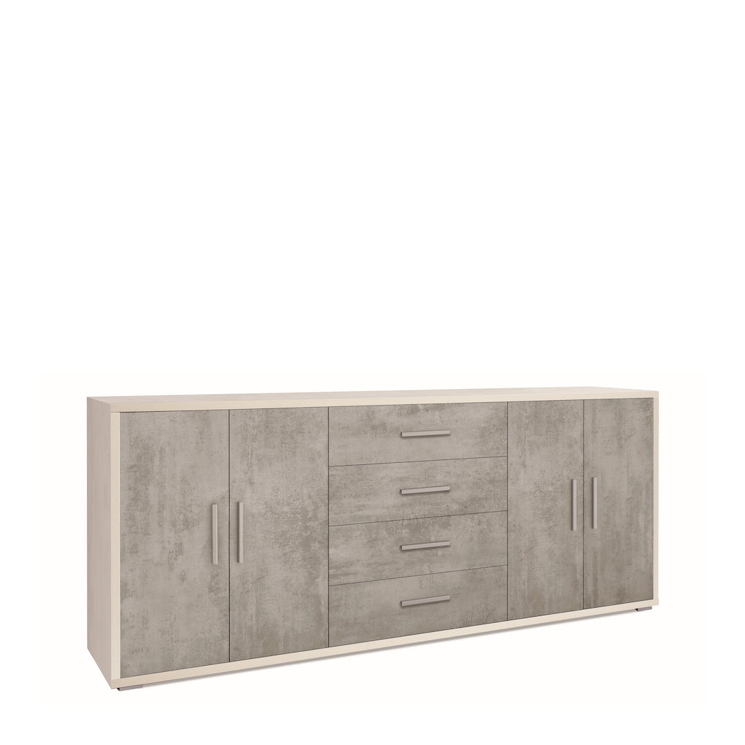 KIT D'ARMOIRE 4 PORTES ET 4 TIROIRS DB808K-C
