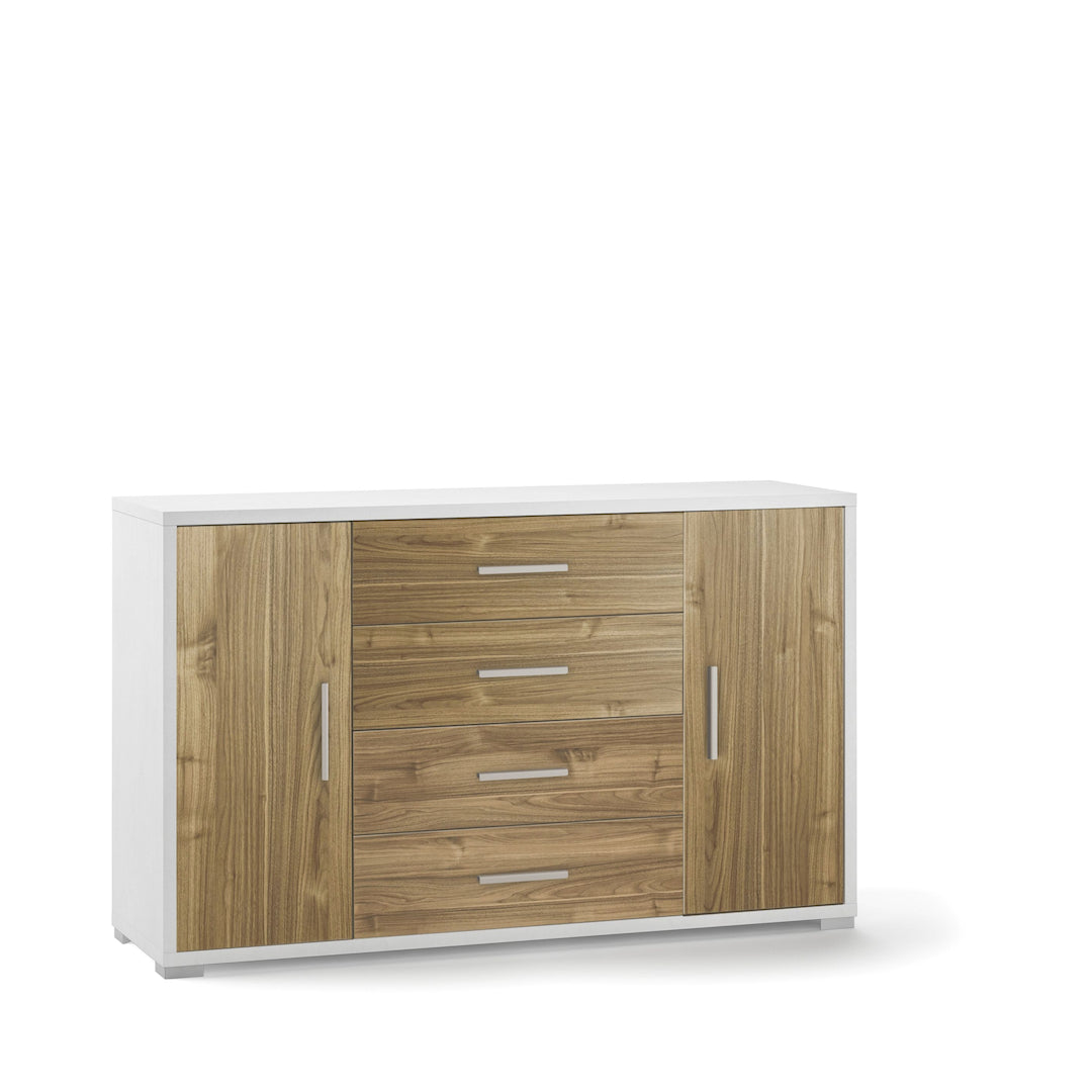 ARMOIRE 2 PORTES 4 TIROIRS DB875-C