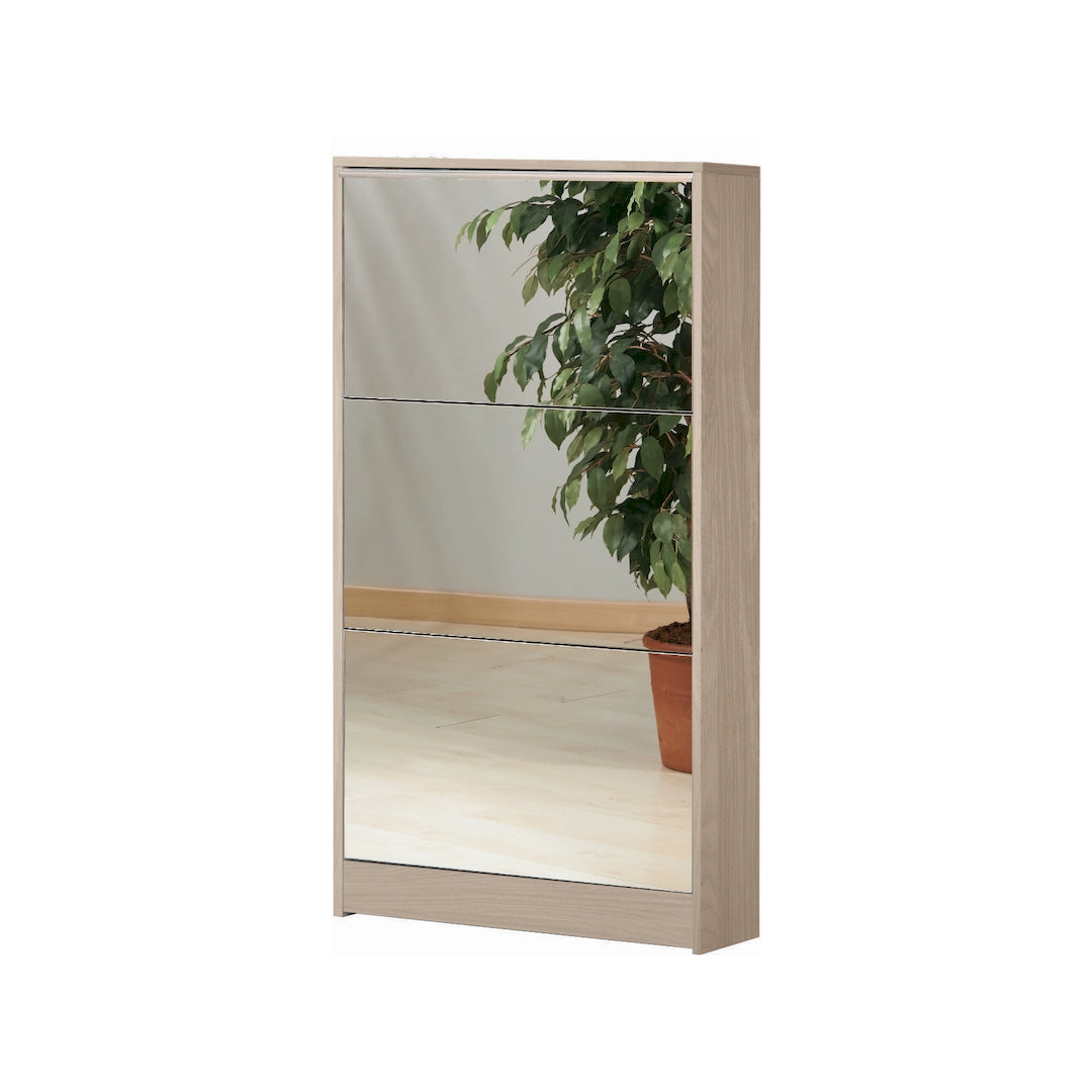 RANGE-CHAUSSURES 3 PORTES MIROIR P.18 183SP-C