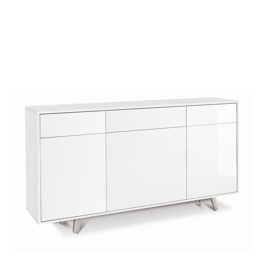 KIT ARMOIRE 3 PORTES 3 TIROIRS 7076K-C