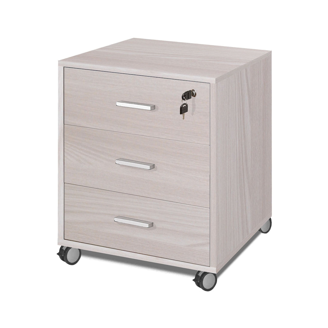 ARMOIRE 3 TIROIRS SUR ROULETTES 733-C