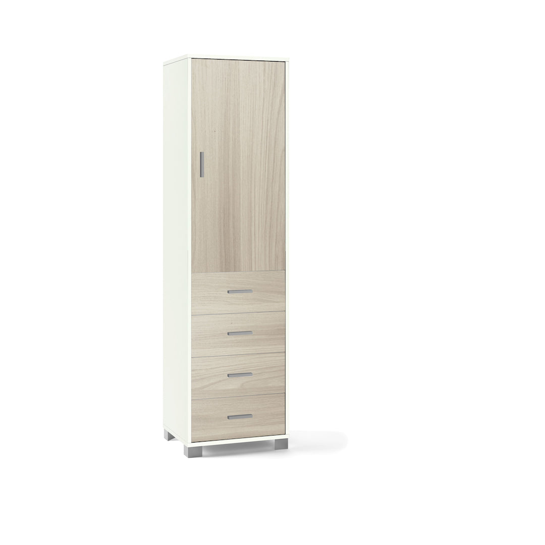 COLUMN 1 DOOR 4 DRAWERS 735-C