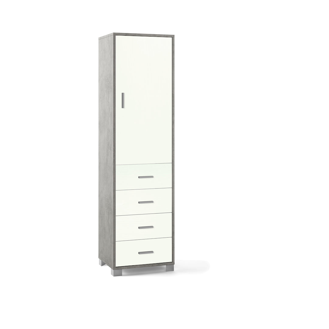 COLUMN 1 DOOR 4 DRAWERS 735-C