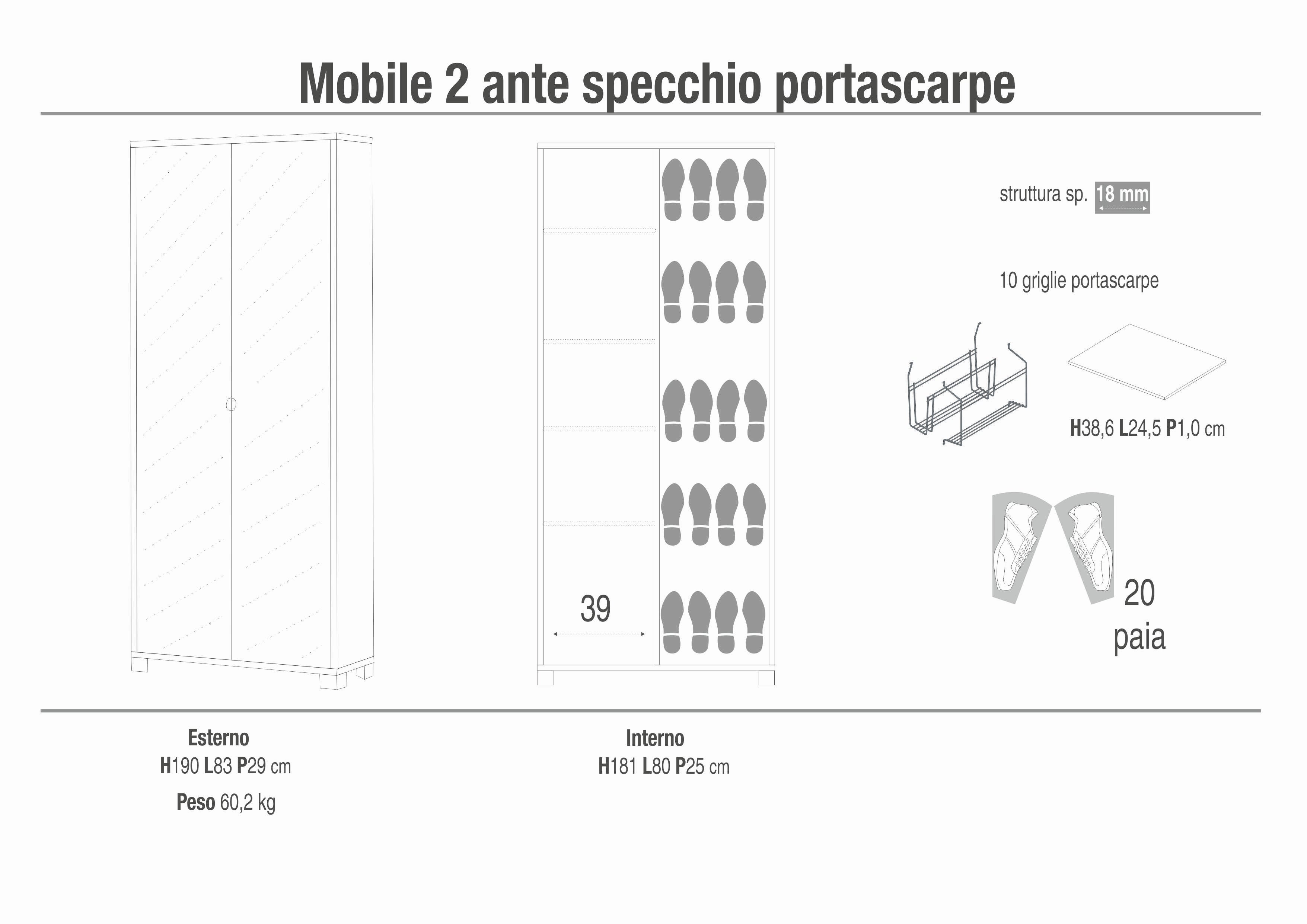 MOBILE 2 ANTE SP. P/SCARPE 748SP-C