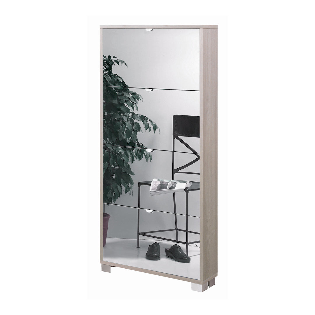 RANGE-CHAUSSURES 4 PORTES MIROIR P.18 754SP-C
