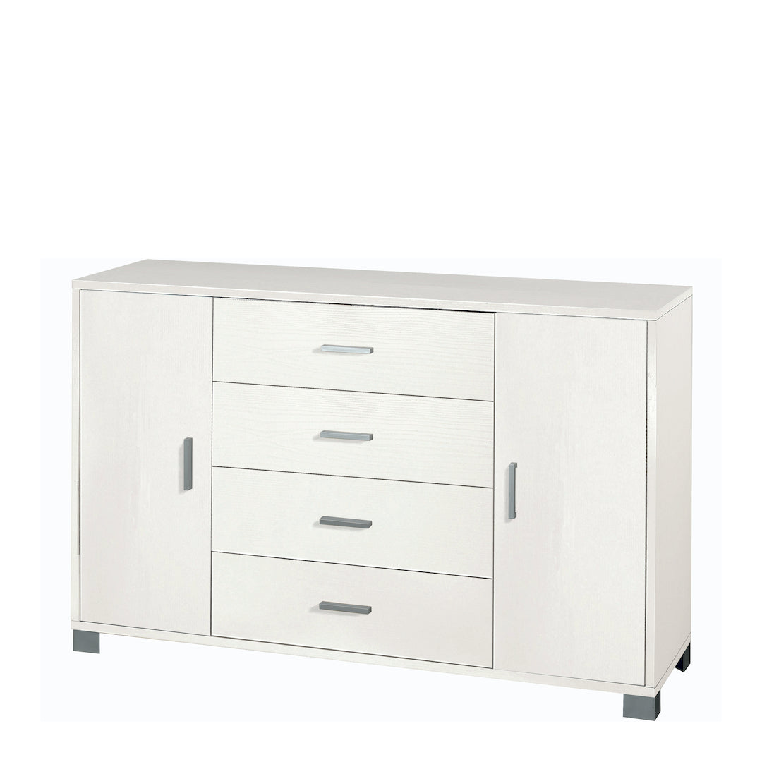 ARMOIRE 2 PORTES 4 TIROIRS 775-C
