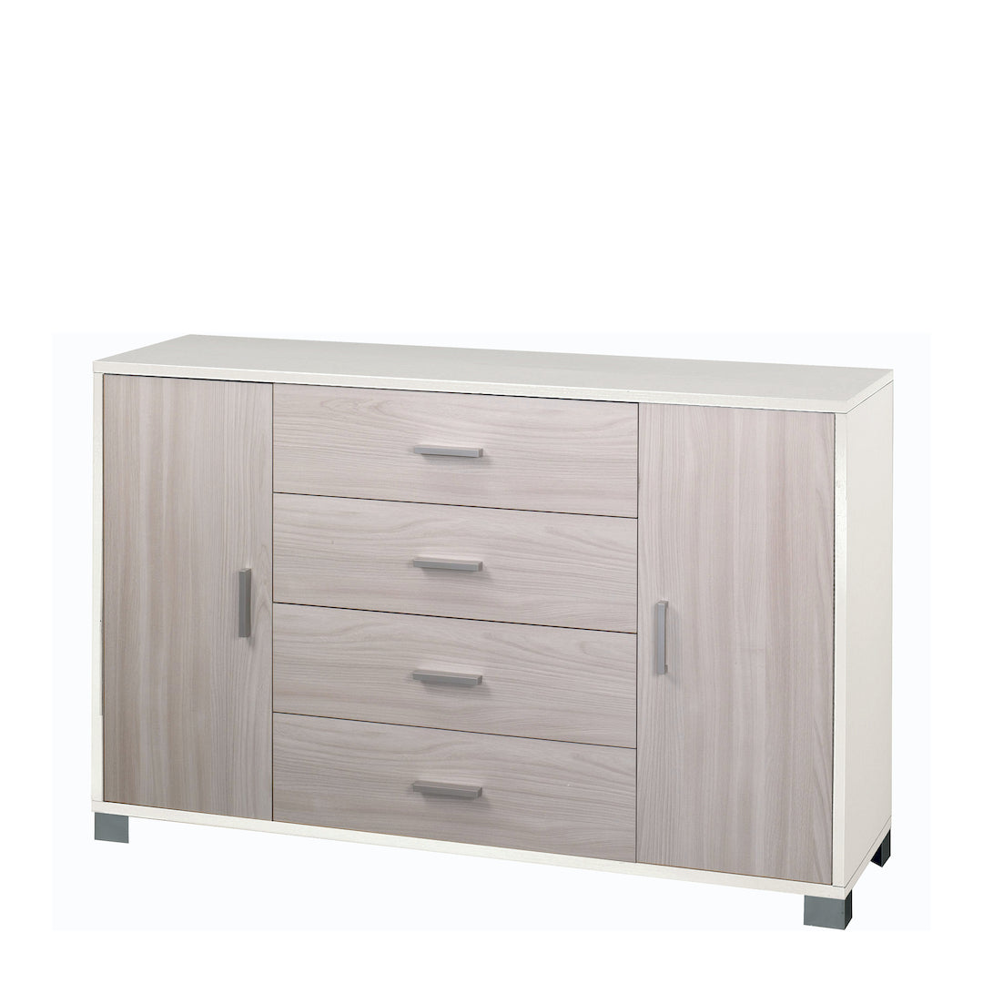 ARMOIRE 2 PORTES 4 TIROIRS 775-C