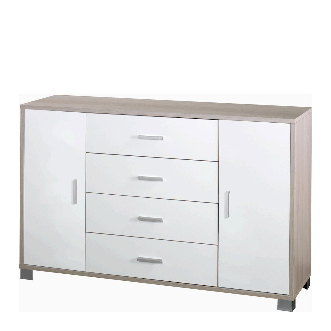 ARMOIRE 2 PORTES 4 TIROIRS 775-C