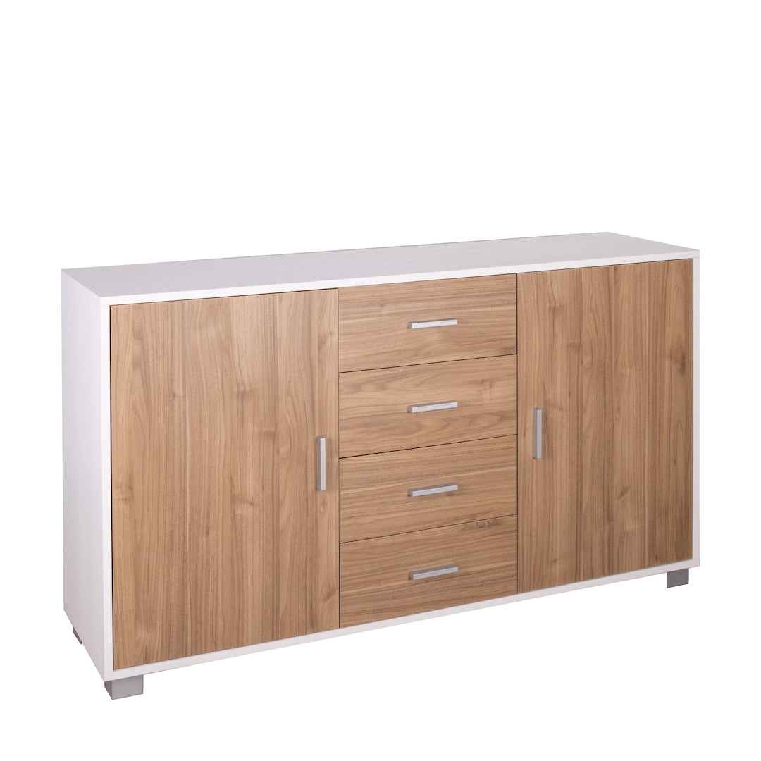 ARMOIRE 2 PORTES 4 TIROIRS 779-C