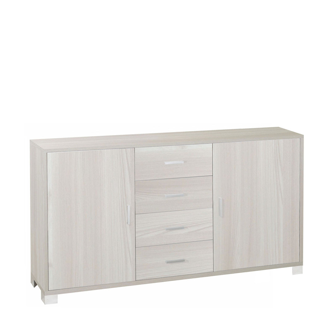 ARMOIRE 2 PORTES 4 TIROIRS 779-C
