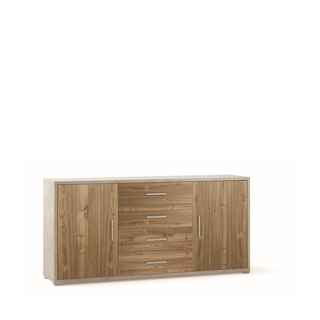 KIT D'ARMOIRE 2 PORTES 4 TIROIRS DB804K-C