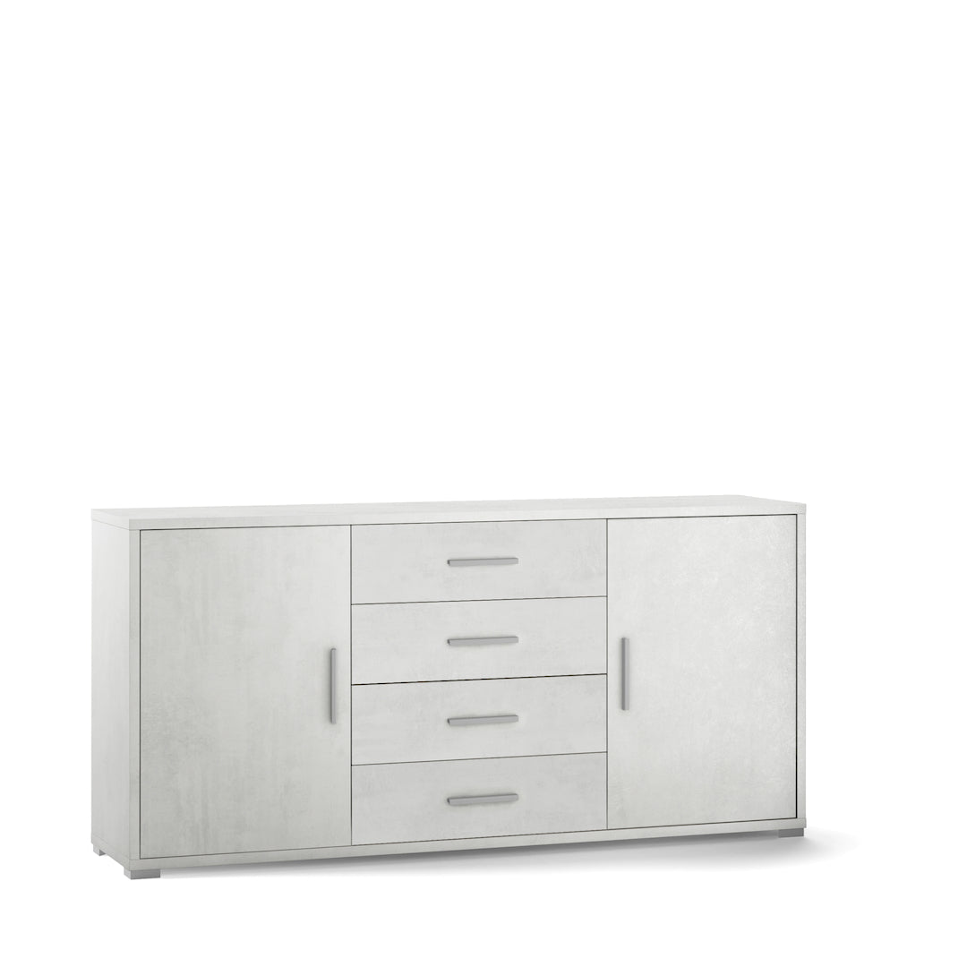 KIT D'ARMOIRE 2 PORTES 4 TIROIRS DB804K-C