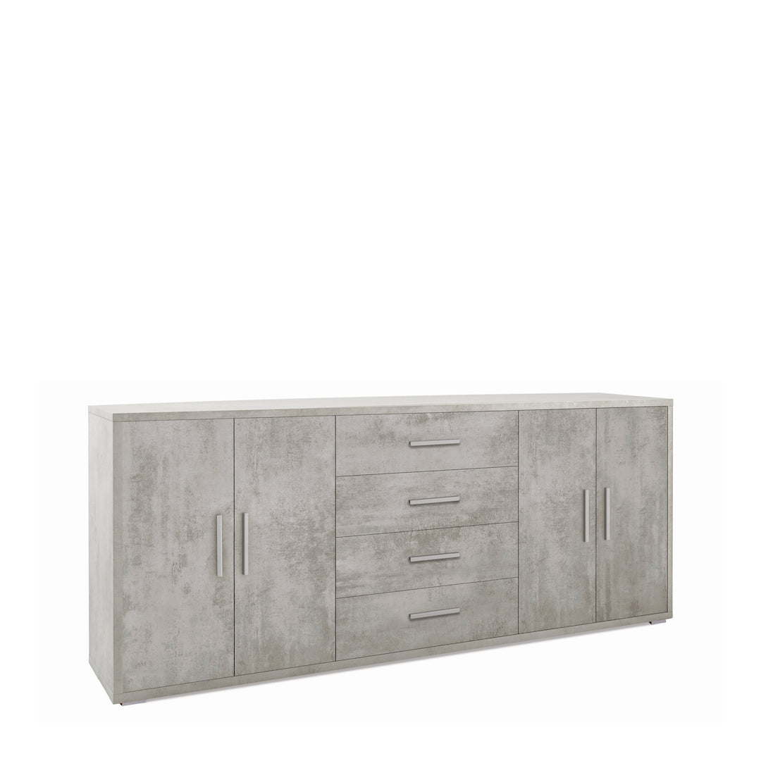 KIT D'ARMOIRE 4 PORTES ET 4 TIROIRS DB808K-C