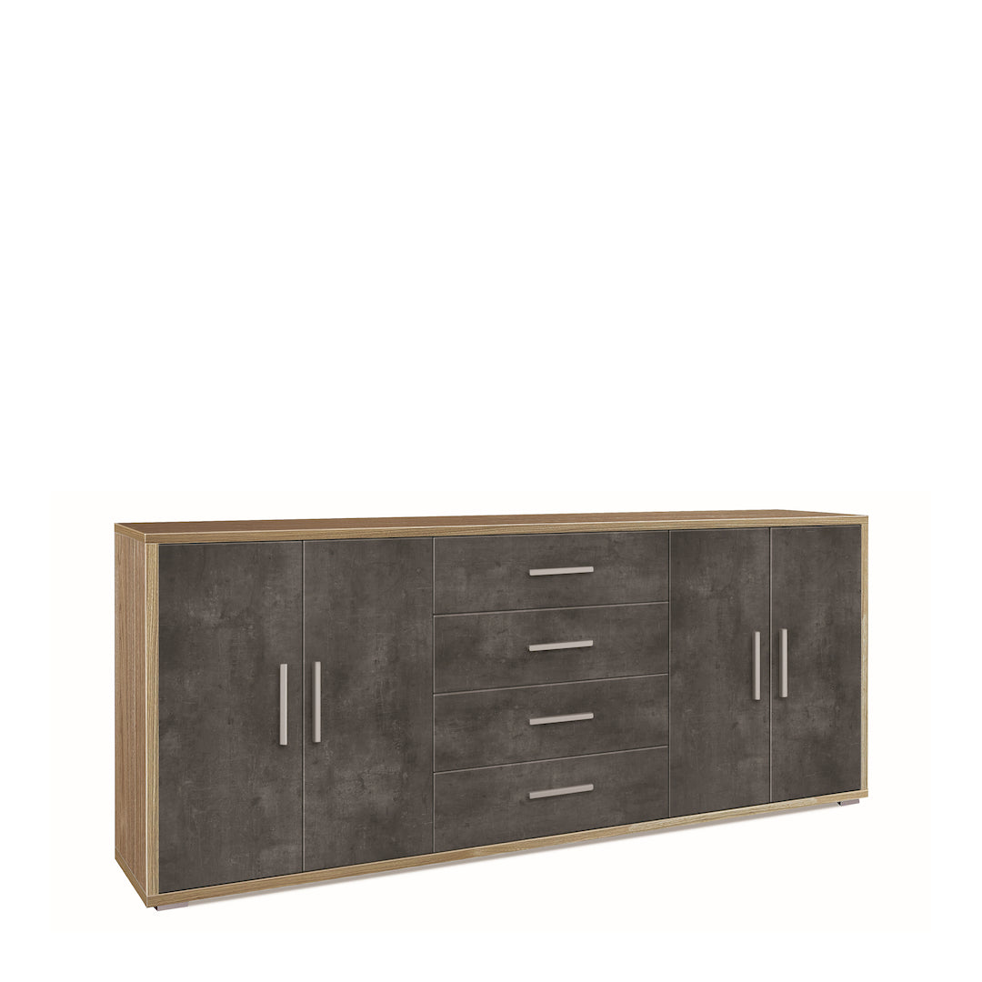 KIT D'ARMOIRE 4 PORTES ET 4 TIROIRS DB808K-C