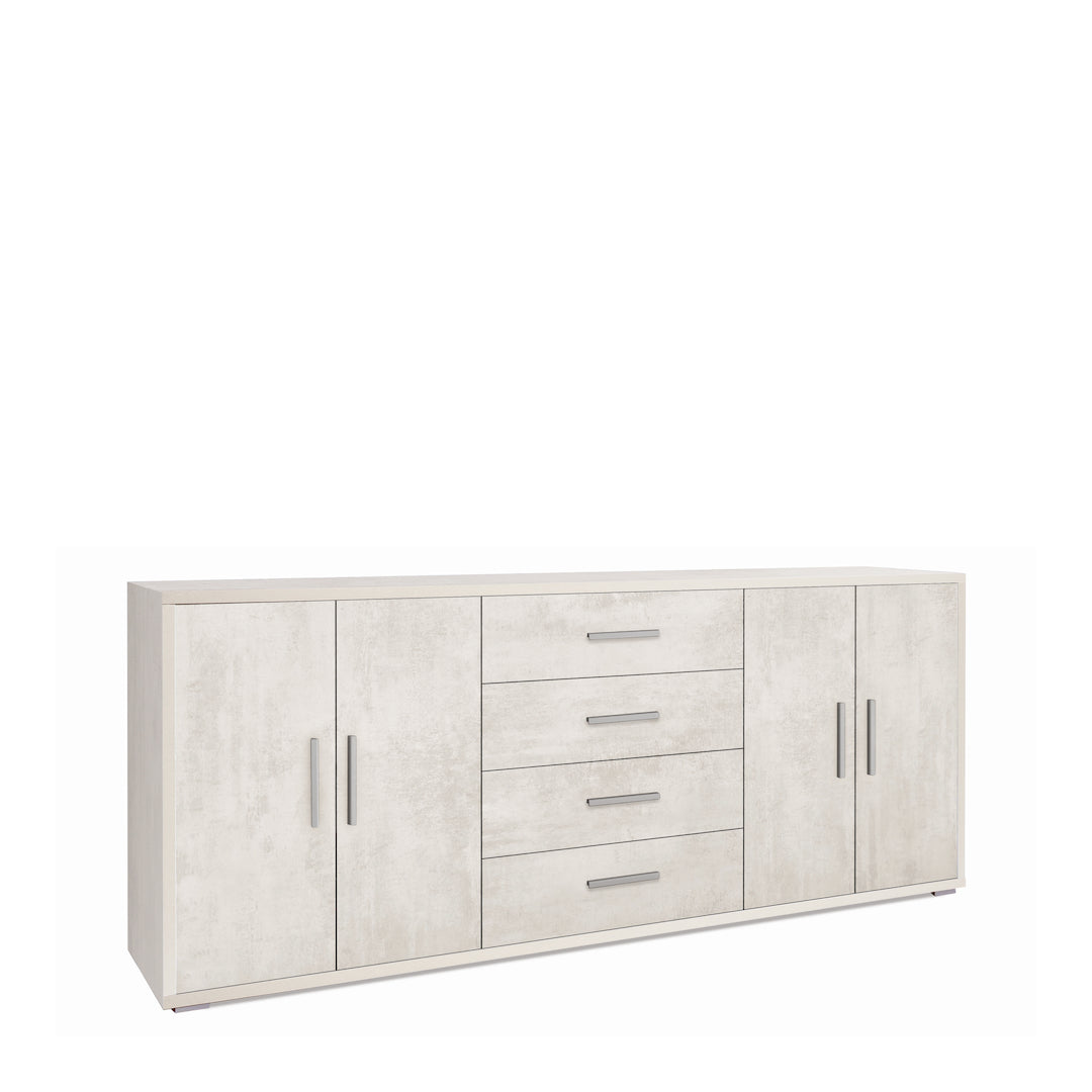 KIT D'ARMOIRE 4 PORTES ET 4 TIROIRS DB808K-C