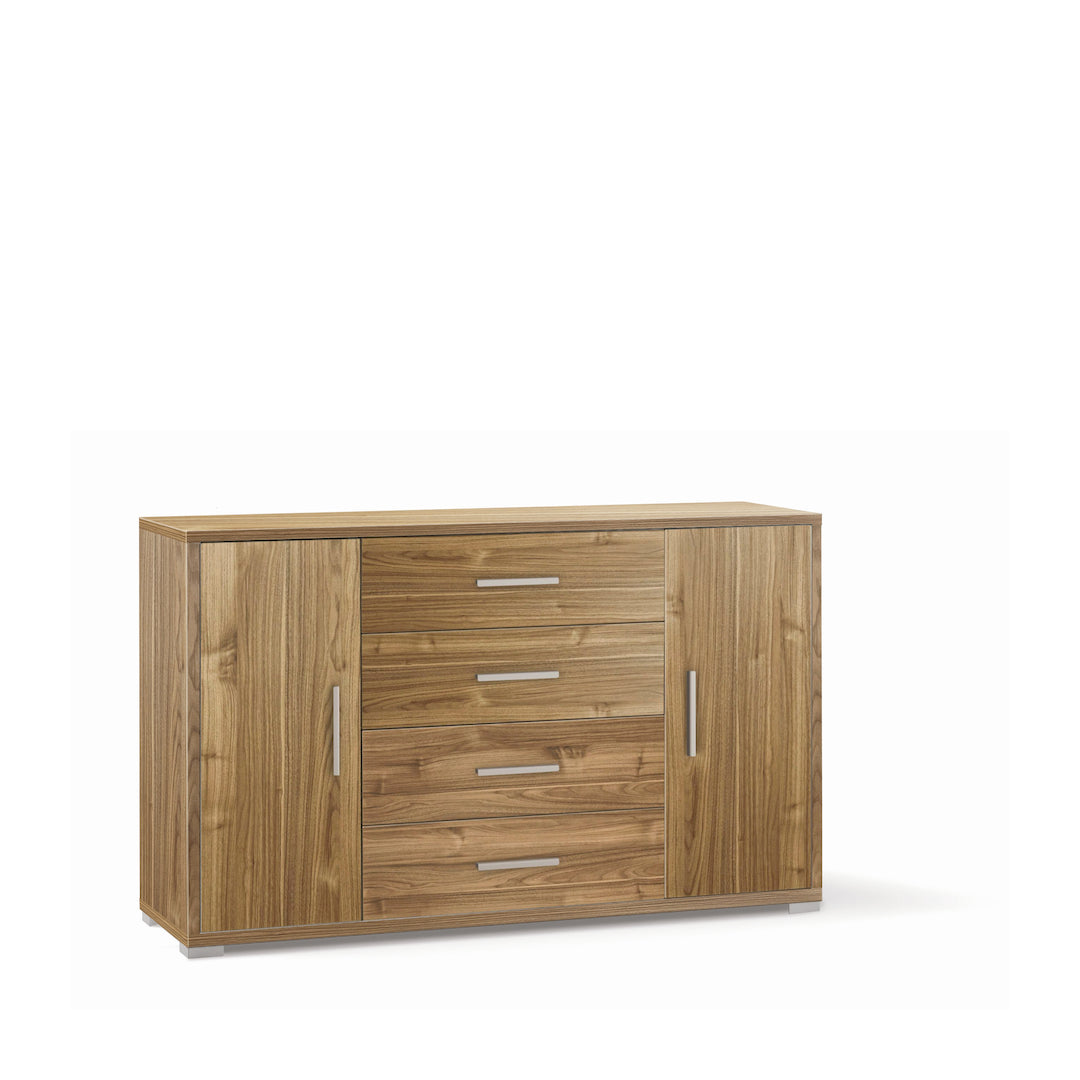 ARMOIRE 2 PORTES 4 TIROIRS DB875-C