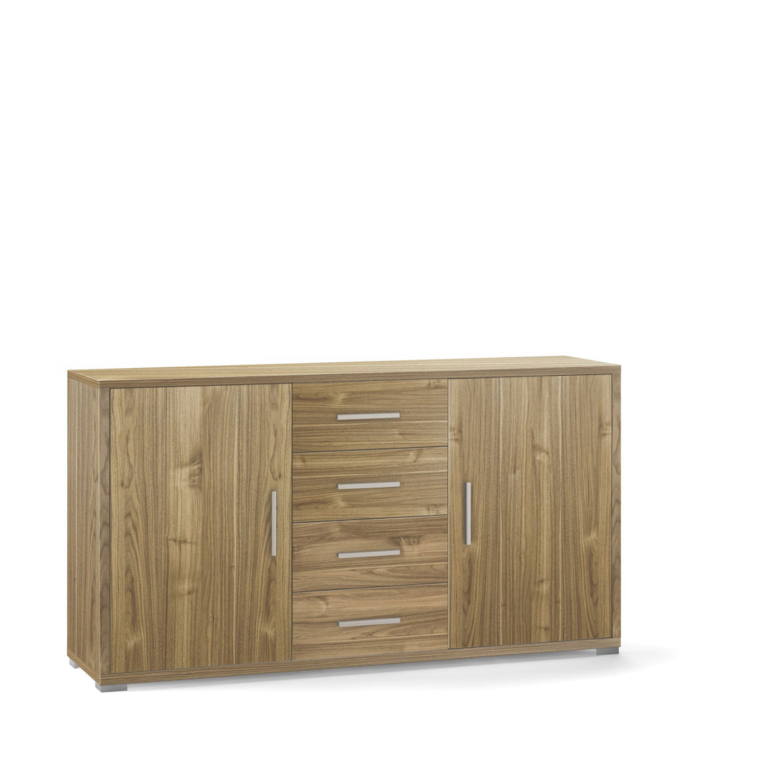 ARMOIRE 2 PORTES 4 TIROIRS DB879-C