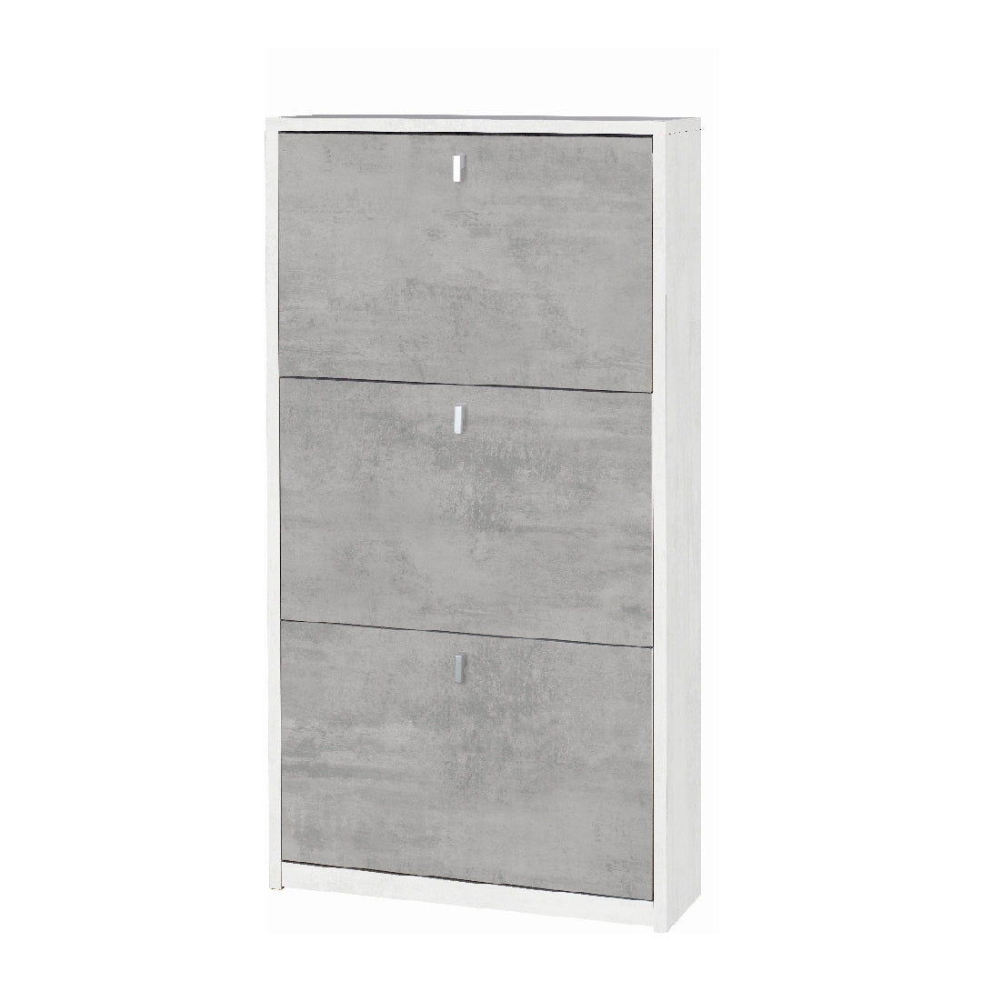 ENSEMBLE DE RANGEMENT À CHAUSSURES 3 PORTES SK553K-C