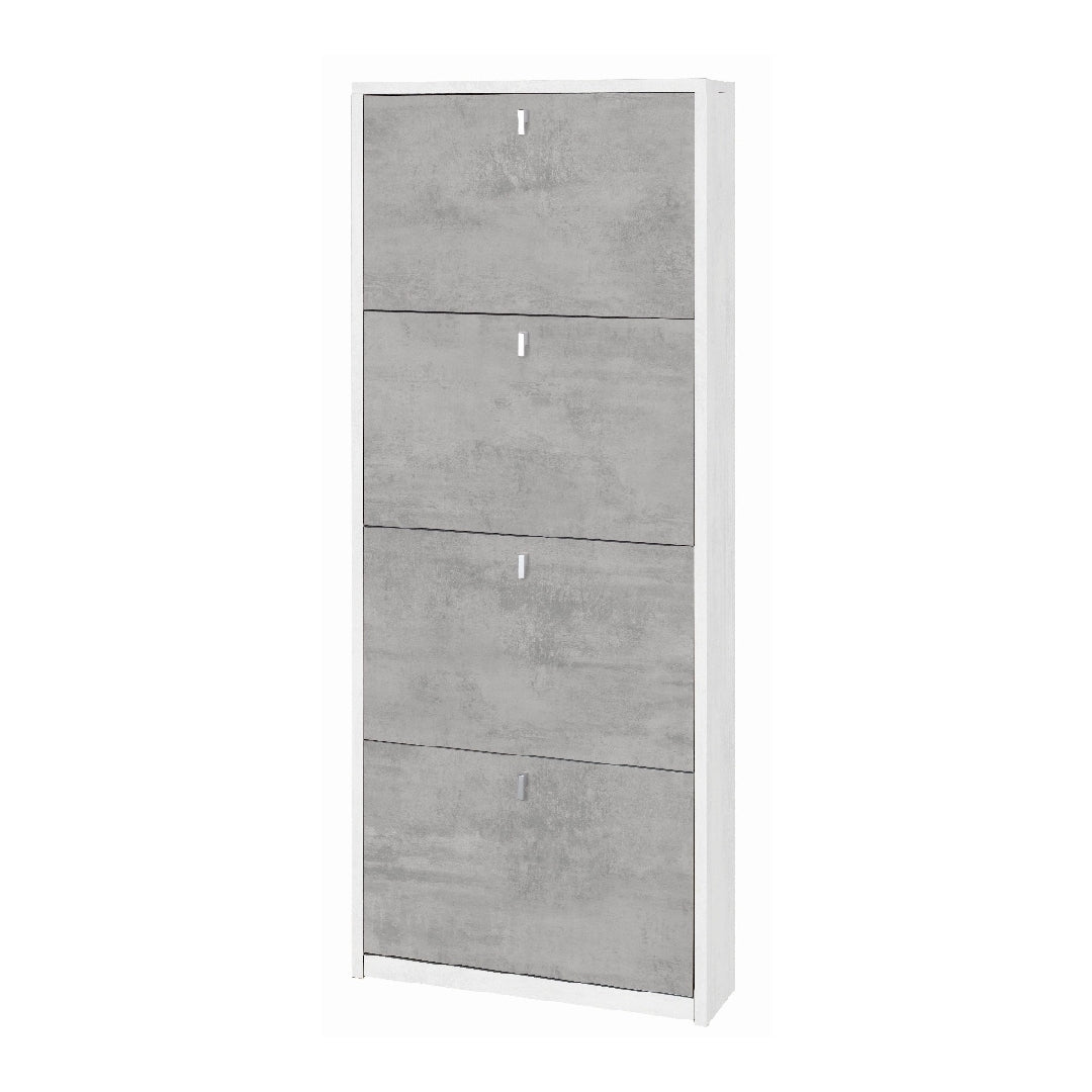 KIT DE RANGEMENT À CHAUSSURES 4 PORTES SK554K-C