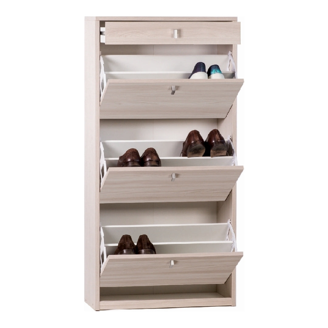Étagère à chaussures 3 portes et 1 tiroir - Kit SK567K-C