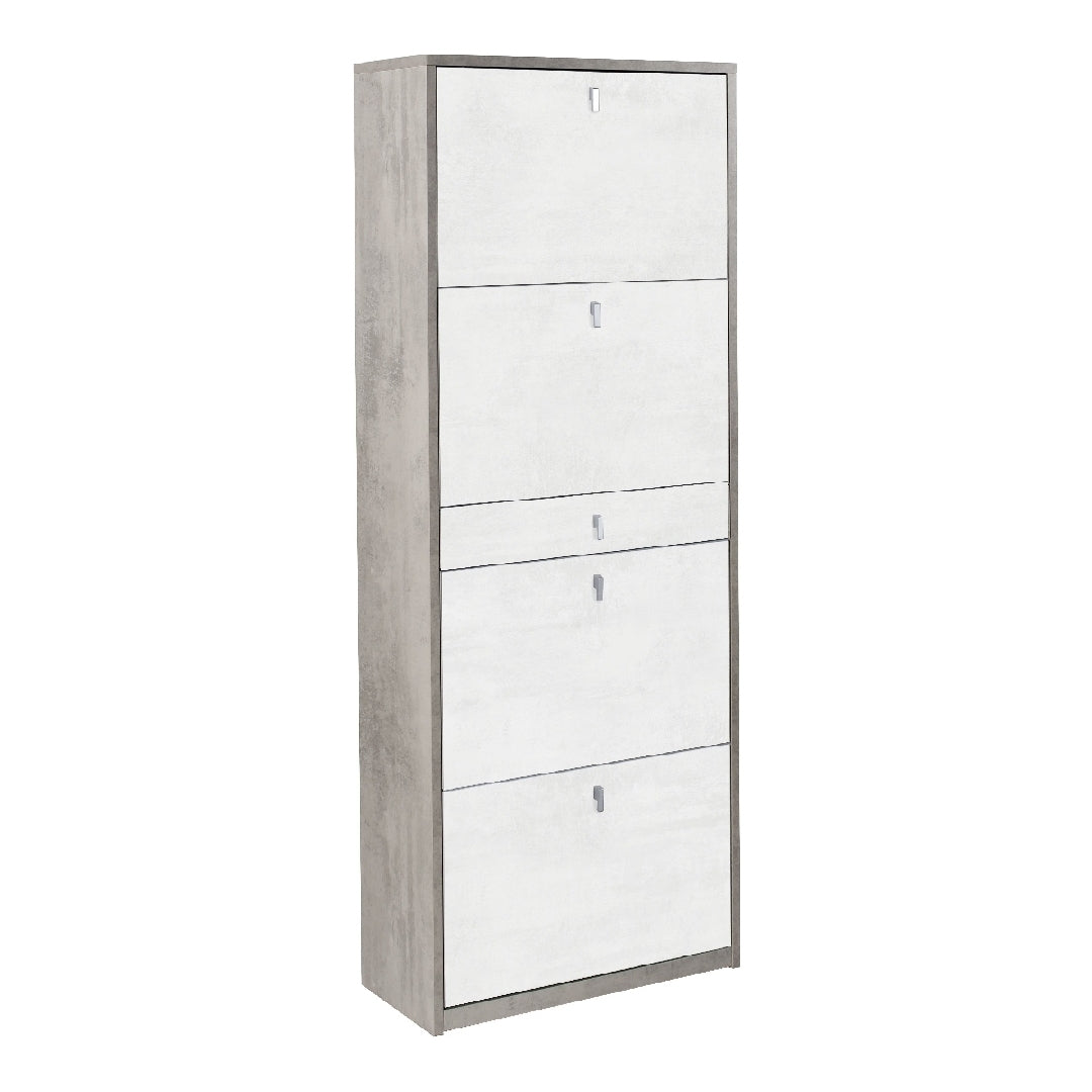 Étagère à chaussures 4 portes et 1 tiroir - Kit SK569K-C